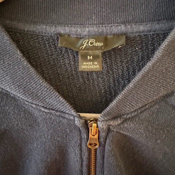 J. Crew Dark Blue Jogger Set with Pink and Orange Accents - Picture 4 of 16